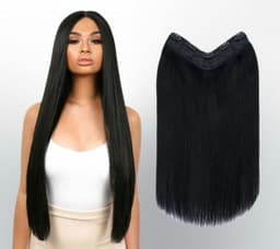 Tresa de par V-SHAPE Negru #1 Luxe Tresa de par V-SHAPE Negru #1 Luxe