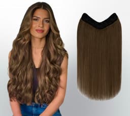 Trese de Par Natural V-Shape Diamond #7 Saten Deschis Trese de Par Natural V-Shape Diamond #7 Saten Deschis