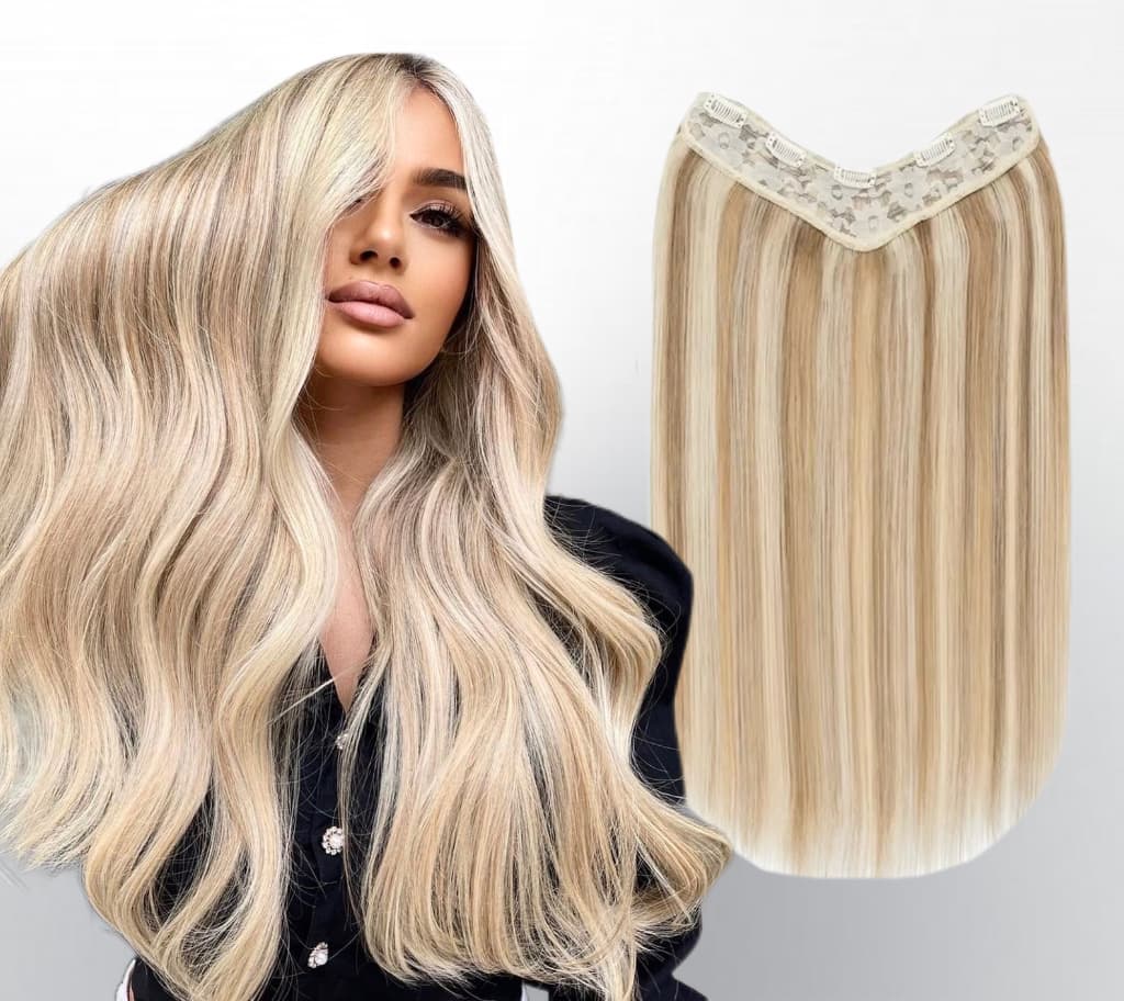 Trese de Par Natural V-Shape Luxe Balayage #18/#60 Trese de Par Natural V-Shape Luxe Balayage #18/#60