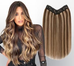 Trese de Par Natural V-Shape Diamond Balayage #6/ #24 Trese de Par Natural V-Shape Diamond Balayage #6/ #24