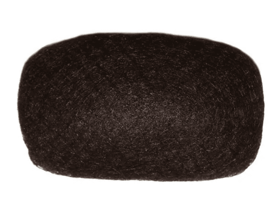 Set 3 bureti din par natural pentru coc Maro Set 3 bureti din par natural pentru coc Maro