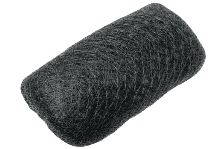 Set 3 bureti din par natural pentru coc Negru Set 3 bureti din par natural pentru coc Negru