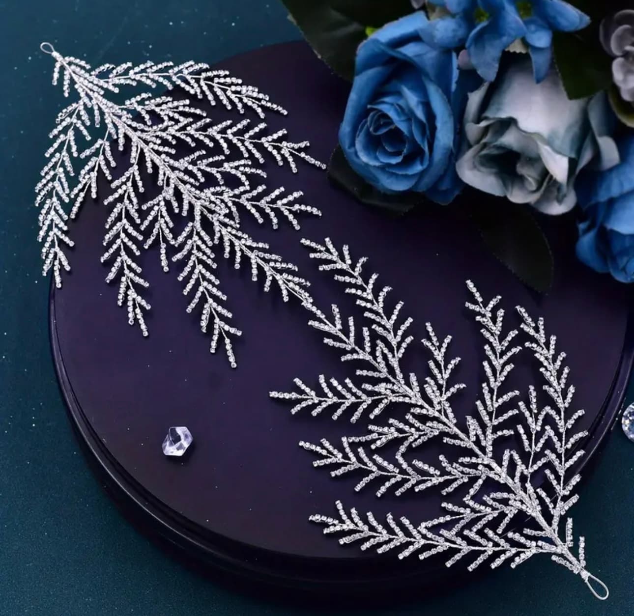 Set 2 accesorii cu pietre semipretioase Bridal Set 2 accesorii cu pietre semipretioase Bridal