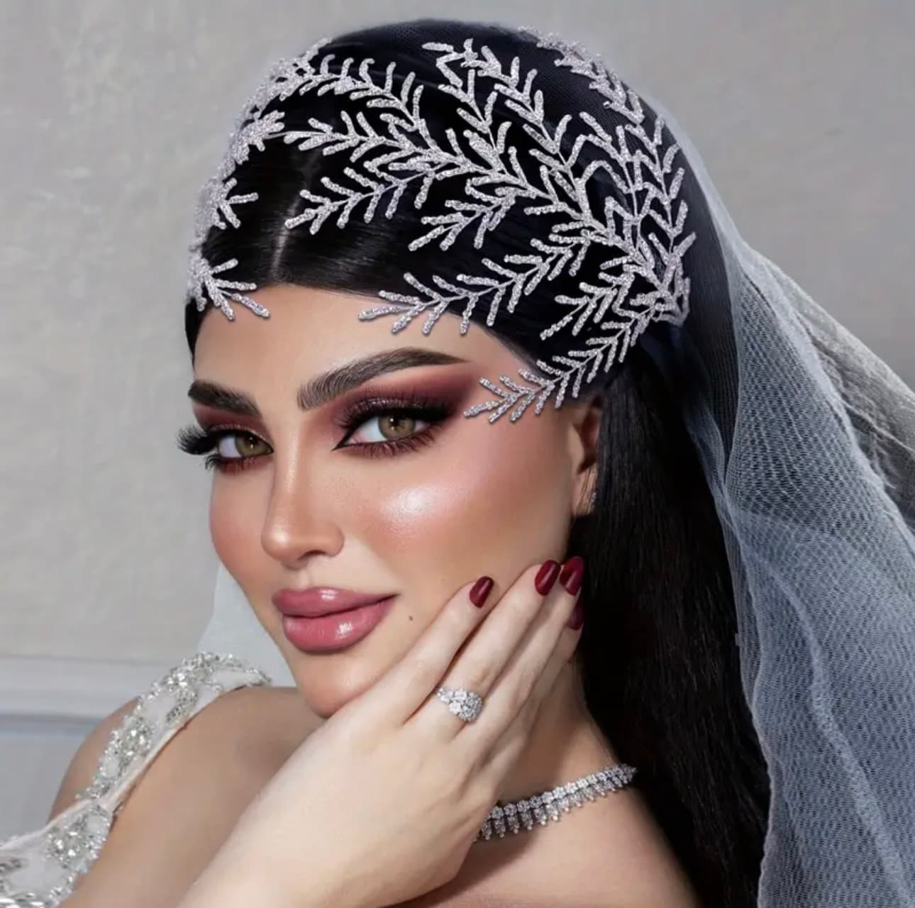 Set 2 accesorii cu pietre semipretioase Bridal Set 2 accesorii cu pietre semipretioase Bridal