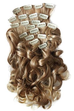 Clip-On Ondulat Sintetic Mix 27 12 Clip-On Ondulat Sintetic Mix 27 12