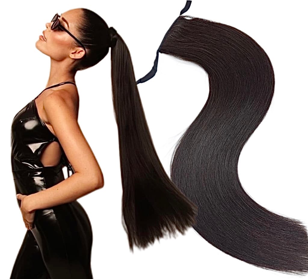 Coada de par Russian Hair #2 Saten Inchis Coada de par Russian Hair #2 Saten Inchis