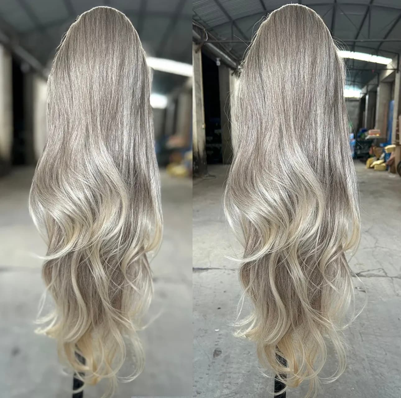 Tail with Cord Ombre #20/ #60A 70 cm Tail with Cord Ombre #20/ #60A 70 cm