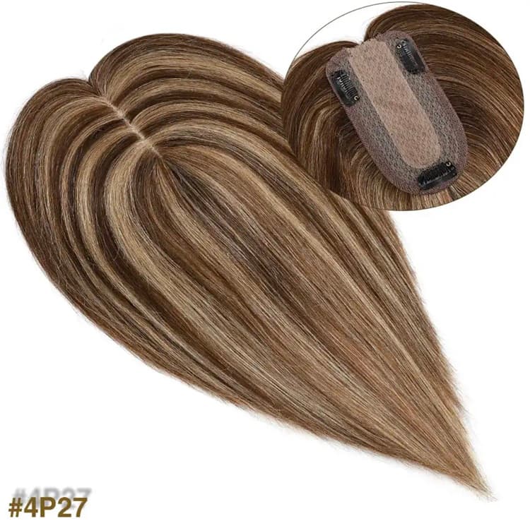 Peruca partiala Ciocolatiu Mediu/ Blond natural Peruca partiala Ciocolatiu Mediu/ Blond natural