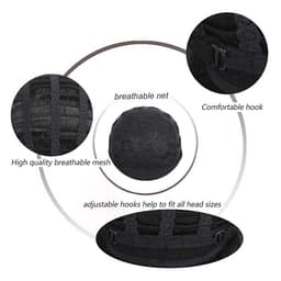 Peruca bobo cu breton Negru Intens Peruca bobo cu breton Negru Intens