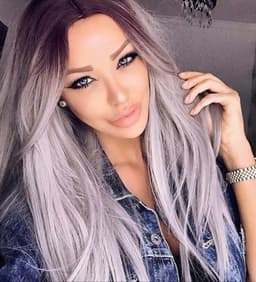 Peruca Baby Grey Peruca Baby Grey