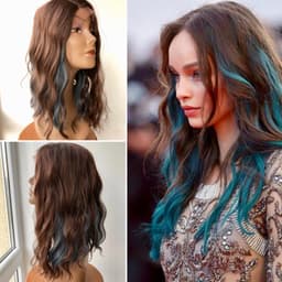 Peruka Wave Blue Peruka Wave Blue