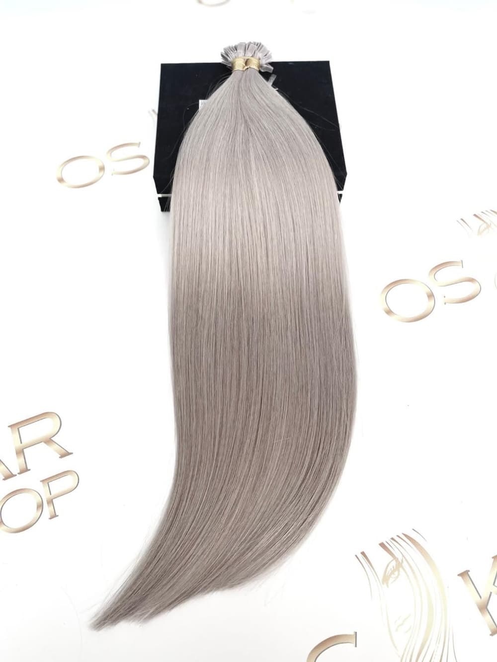 Extensii Cheratina Russian Hair Light Grey Extensii Cheratina Russian Hair Light Grey