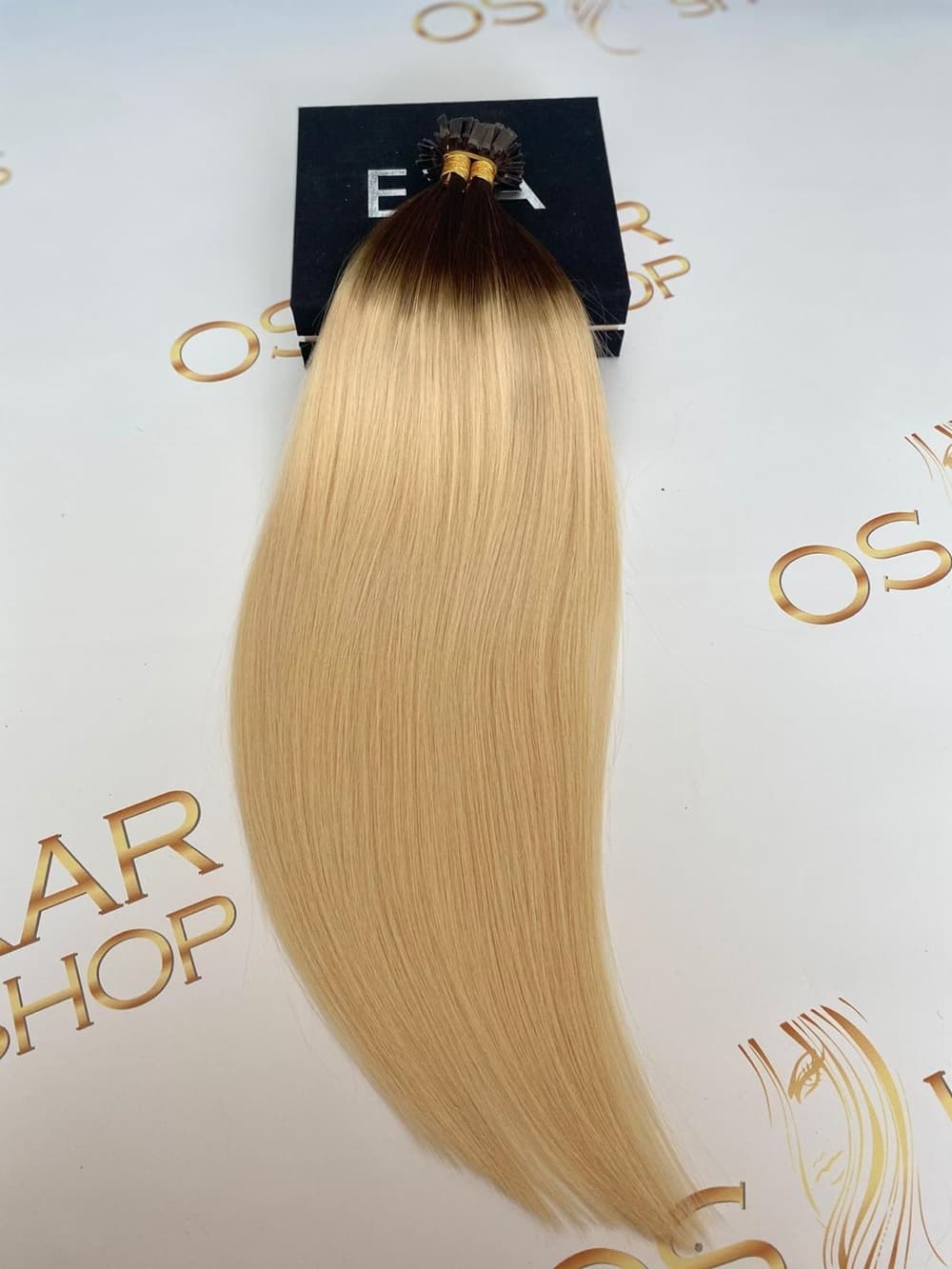 Extensii Cheratina Russian Hair Ombre #2/ #613 Extensii Cheratina Russian Hair Ombre #2/ #613