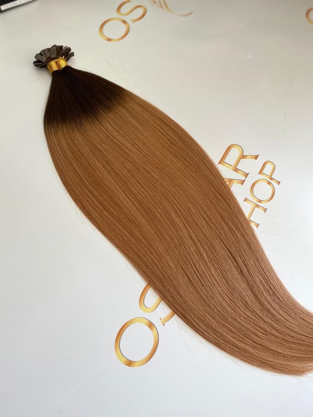 Extensii Cheratina Russian Hair Ombre #2/ #7 Extensii Cheratina Russian Hair Ombre #2/ #7