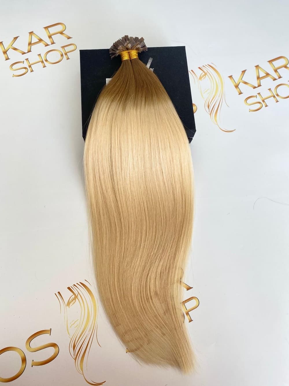 Extensii Cheratina Russian Hair Ombre #7/ #60 Extensii Cheratina Russian Hair Ombre #7/ #60