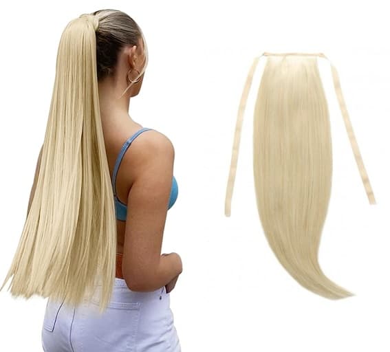 Coada de par Russian Hair #60 Blond Deschis Coada de par Russian Hair #60 Blond Deschis