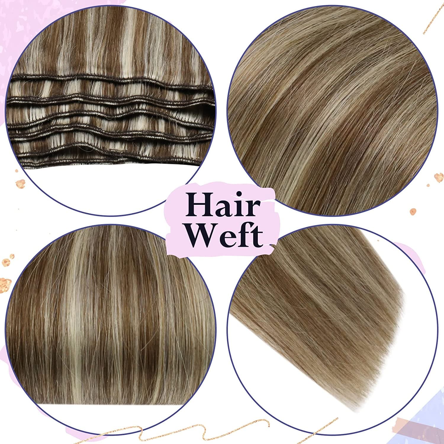 Extensii la Metru Russian Suvitat Saten Natural/ Blond Deschis Extensii la Metru Russian Suvitat Saten Natural/ Blond Deschis