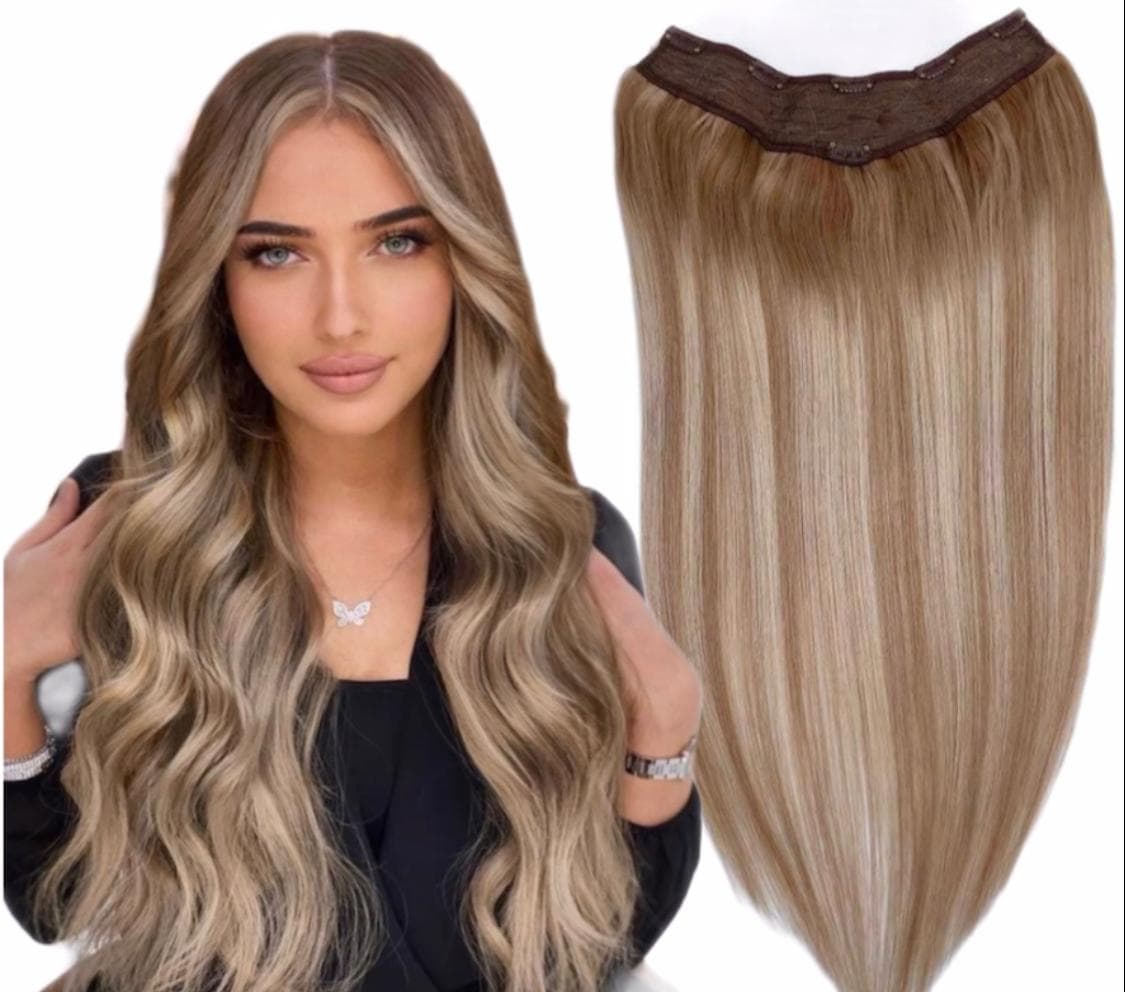 Trese de Par Natural V-Shape Luxe Balayage #7/#18 Trese de Par Natural V-Shape Luxe Balayage #7/#18