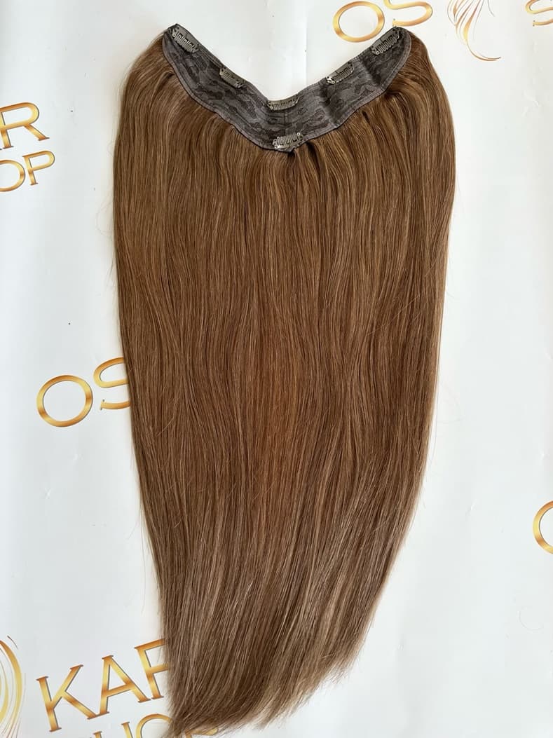 Trese de Par Natural V-Shape Diamond #7 Saten Deschis Trese de Par Natural V-Shape Diamond #7 Saten Deschis